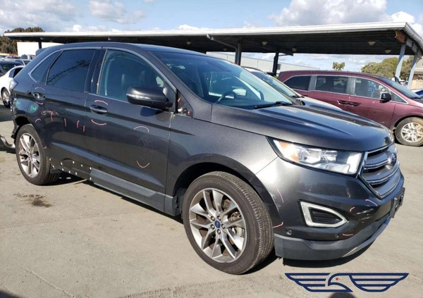 Ford EDGE cena 43590 przebieg: 83669, rok produkcji 2016 z Zgierz małe 56